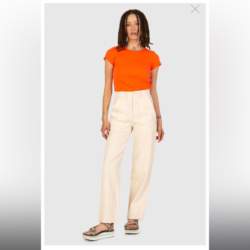NWT Back Beat Co. Hemp Canvas Painter Pants
